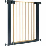 Puerta de seguridad infantil SAFETY 1st Easy Close, efecto madera, 73-80 cm (máx. 136 cm)