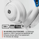 Auriculares inalámbricos para juegos - STEELSERIES - Arctis Nova 7P - Multiplataforma - Blanco - immagine 6