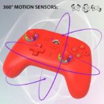 Controlador inalámbrico - SUBSONIC - Switch 2 / Switch - LED programables - Vibraciones - Giroscopio - Rojo - immagine 3