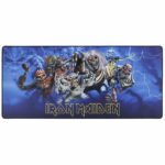 Alfombrilla de ratón XXL - SUBSONIC - Iron Maiden - 90 cm x 40 cm - Alfombrilla de escritorio para juegos - Licencia oficial