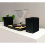 THOMSON WS600DUO - Juego de 2 altavoces con caja de madera - 100W - Bluetooth 5.0 - 2 salidas RCA - Negro - immagine 3