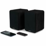 THOMSON WS600DUO - Juego de 2 altavoces con caja de madera - 100W - Bluetooth 5.0 - 2 salidas RCA - Negro - immagine 6
