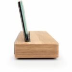 Reloj despertador estación meteorológica - THOMSON - Madera clara - Visualizador de temperatura, Higrometría, Alarma dual, USB-C, Sonda inalámbrica - immagine 5
