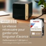 Disco duro interno - TOSHIBA - NAS N300 - 14 TB - 7200 rpm - Alta fiabilidad - RAID - immagine 4