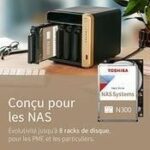 Disco duro interno TOSHIBA NAS N300 de 3,5" y 4 TB - immagine 2
