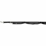 TRIXIE Correa ajustable Premium - Extra larga - L-XL: 3m - 25mm - Negro