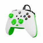 Gamepad - Xbox Series X|S, Xbox One y PC - Rematch Core - RGB - Con cable - Blanco/Verde - TURTLE BEACH - immagine 2