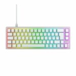 Teclado mecánico compacto para juegos Cherry XTRFY K5V2 - Formato del 65 % - Blanco