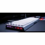 Teclado para juegos con cable - CHERRY XTRFY MX 3.1 - Elegante carcasa de aluminio - Blanco