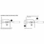 Cerradura de embutir con agujero para cilindro - YALE - Y60R-A40/N - Eje de 40mm - Caja de 148mm - Puerta de entrada, locales sensibles - Negra - immagine 4