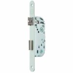 Cerradura de empotrar - YALE - Y73R-A40/B/SC - Eje 40 mm, caja 135 mm - Certificación NF Nivel 2 - Blanco, Cerradero incluido