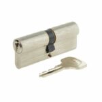 Cilindro de cerradura YALE - Para puerta / entrada exterior - 5 pines - 3 llaves - 40 x 40 mm
