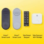 TECLADO INTELIGENTE YALE - NEGRO - Teclado codificado compatible con Linus y sin teclas - immagine 5