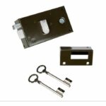 Cerradura horizontal de superficie con rodillo izquierdo - YALE - YAH36G - Caqui - 2 llaves incluidas