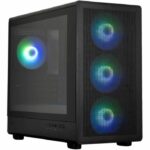 Caja sin fuente de alimentación - ZALMAN M5 ARGB - Minitorre - Formato M-ATX - Negra