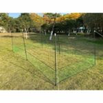 Kit de red para cercas de pollos ZOLUX - 12 m x 125 cm - Postes en forma de H - Puerta de acceso - Estacas para carpa incluidas