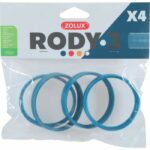 Conectores para jaulas de roedores Rody3 - ZOLUX - Roylounge - Azul - 4 piezas