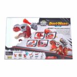 Dinosaurio interactivo - ZURU - ROBO ALIVE Dino Wars T-Rex - Camina y ruge - Armadura defensiva - Lanzamisiles - immagine 5