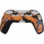 Custodia protettiva per controller - KONIX - Naruto Shippuden - DualSense PS5 - Silicone - Motivo Kurama/Kyûbi e Naruto - Nero - immagine 2