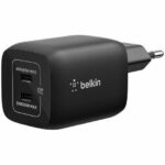 Caricabatterie da muro BELKIN USB-C a doppia porta da 65 W - Nintendo Switch 2 - Nero - immagine 4