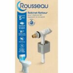 Valvola a galleggiante - ROUSSEAU - Per cassetta WC laterale - Valvola di non ritorno - Chiusura anti-colpo d'ariete - immagine 2