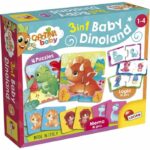 Dinoland - Giochi Educativi - CAROTINA BABY - Puzzle, Memo, Associazioni