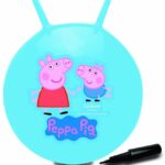 Palla gonfiabile per saltare Peppa Pig 45 cm