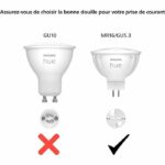 Lampadina connessa - PHILIPS HUE - MR16 - Luce bianca - Compatibile con Bluetooth - Funziona con app e comandi vocali - immagine 2