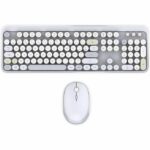 Tastiera e mouse wireless - Mobility Lab - Modello ergonomico - 2,4 GHz - Sensore ottico - Nero