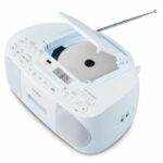 Radio CD K7 - MEDION - FM - 2x3W RMS - Blu - immagine 2