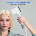 Asciugacapelli - MEDION - MD19983 - 1600 W - 2 velocità - 85°C - Design LED - Bianco - immagine 3