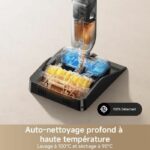 MOVA X4 Pro - Aspirapolvere - Lavaggio ad acqua calda - Anti-groviglio - Autopulente a 100 °C - Aspirazione 20 kPa - immagine 6