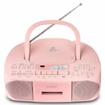 Radio CD K7 - MEDION - FM - 2x3W RMS - Rosa - immagine 2