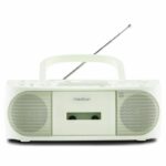 Radio CD K7 - MEDION - FM - 2x3W RMS - Verde