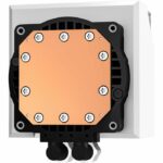 Watercooling AIO - DEEPCOOL LT360 ARGB - 3 ventole ARGB da 120 mm - Bianco - immagine 3