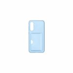 Cover posteriore con porta carte per Galaxy A56 5G blu - immagine 2