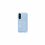 Cover posteriore con porta carte per Galaxy A56 5G blu