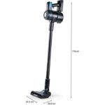 Aspirapolvere elettrico 2 in 1 - DOMO - DO1135SV - 10000 Pa - 40 min - 600 ml - Nero/Blu - immagine 5