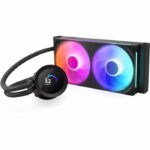 Raffreddamento ad acqua - NZXT - RL-KR240-B2 - Kraken Plus 240 RGB - Schermo quadrato personalizzabile da 1,54 pollici e ventole RGB - Nero - immagine 4