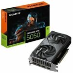 Scheda grafica - GIGABYTE - RTX 5050WF2OC-8GD - 8 GB GDDR6 - raffreddamento WINDFORCE - PCI-E 5.0 - immagine 3