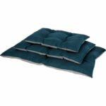KERBL - Materasso da pavimento reversibile L - 75 x 115 cm - Cuscino ELY - Grigio/petrolio - - - immagine 3