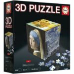 Puzzle 3D - EDUCA - Cube Art - 216 pezzi - 6 puzzle da 36 pezzi - Sfida divertente 8 anni + (20123) - immagine 4