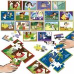 Puzzle - EDUCA - Battle Jr Contes - 16 puzzle - immagine 2