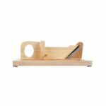 Ghigliottina per salsicce - LIVOO - MEC127 - Piano in legno di caucciù e ardesia - Lama in acciaio inox - Sicurezza - immagine 4