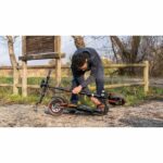 EBOOST INFINITY Monopattino elettrico pieghevole per tutti i terreni - EZWAY - 10 - 48V - 800W - Auto 90KM Luce freno + indicatori di direzione - immagine 5