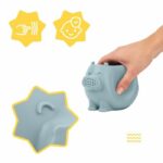 Badabulle Annaffiatoio in silicone - Giocattolo per il bagno, la spiaggia, l'esterno - immagine 5