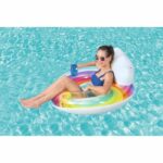 Boa da nuoto - Bestway - Arcobaleno - Comoda - Colorata - Resistente - immagine 2