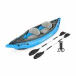 Kayak gonfiabile - BESTWAY - Cove Champion X2 Hydro-Force - 331x88 cm - 2 posti - 180 kg max - 2 pagaie, 2 pinne rimovibili +