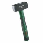 Mazza Bosch da 1000 g (testa simmetrica in acciaio al carbonio duro, impugnatura morbida, vibrazioni ridotte)