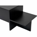 Tavolino da caffè - HARMONY - Rettangolare - Nero - 80 x 40 x 40 cm - immagine 5